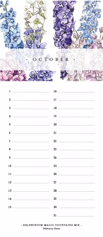 Birthday Calendar