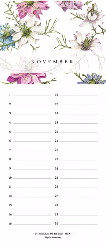 Birthday Calendar