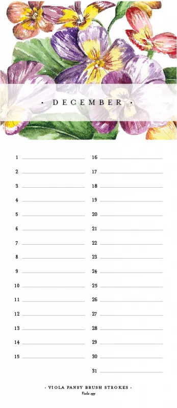 Birthday Calendar